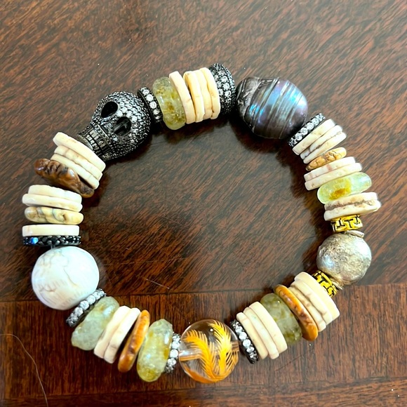 One-Of-A-Kind Boho Bracelet - Picture 1 of 4